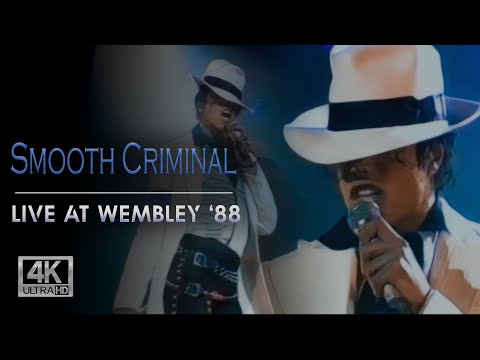 Video thumbnail for Smooth Criminal (Live at Wembley Stadium, July 16, 1988)