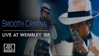 Michael Jackson: SMOOTH CRIMINAL Live at Wembley &#39;88 | 4K ULTRA HD