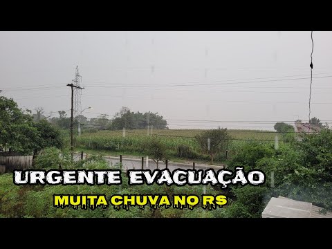 DOMINGO DO DIAS DAS MÃES COM MUITA CHUVA NO RIO GRANDE DO SUL.