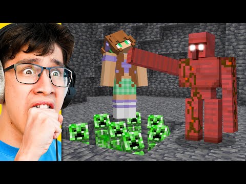I Fooled a Girl as BLOOD GOLEM in Minecraft