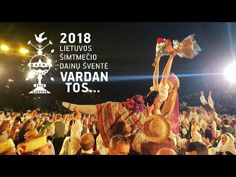 Ansamblių vakaras „Tėvyne mūsų“ Kalnų parke. Dainų šventė 2018 / Ensembles’ Evening in Kalnai Park