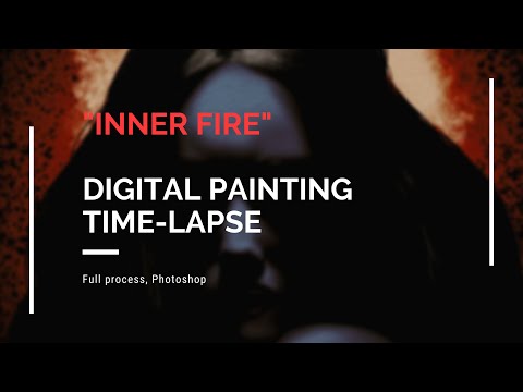 "Inner fire" - Photoshop Speed-paint ophanap