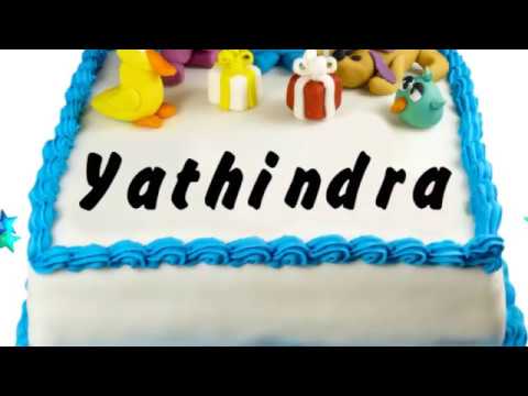 Happy Birthday Yathindra | Whatsapp Status Yathindra