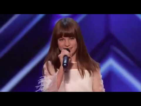 AGT First Audition Amazing 13 year old Charlotte performs I Put a Spell on You #charlottesummers