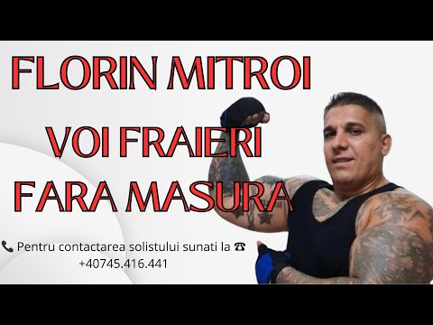 Florin Mitroi & Boby de la Arges - Voi fraieri fara masura ❌ NOU