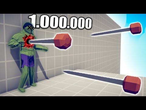 1.000.000 DAMAGE BLOWDART vs UNITS TOURNAMENT - TABS | Totally Accurate Battle Simulator 2023