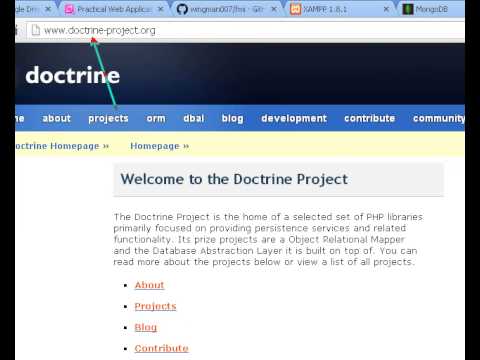 Zend Framework 2, Doctrine 2 ORM, Doctrine 2 ODM modules integration.
