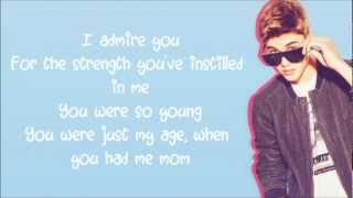 Justin Bieber - Turn To You (Lyrics on screen)