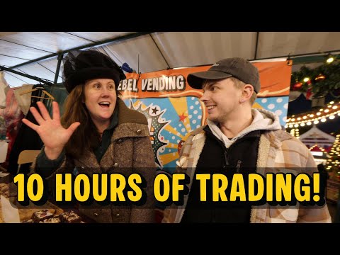 A full 1st day behind the scenes with Rebel Fudge trading at Worcester Victorian Fayre!