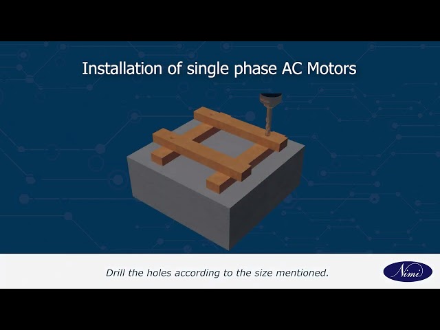 Install connect and determine performance of single - phase AC motor