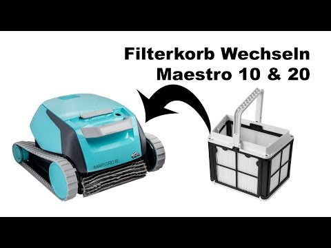 Filterkorb Wechseln - Für Dolphin Maestro 10 & 20