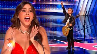 This 10 Year Old Kid SHREDS On America's Got Talent! 🎸