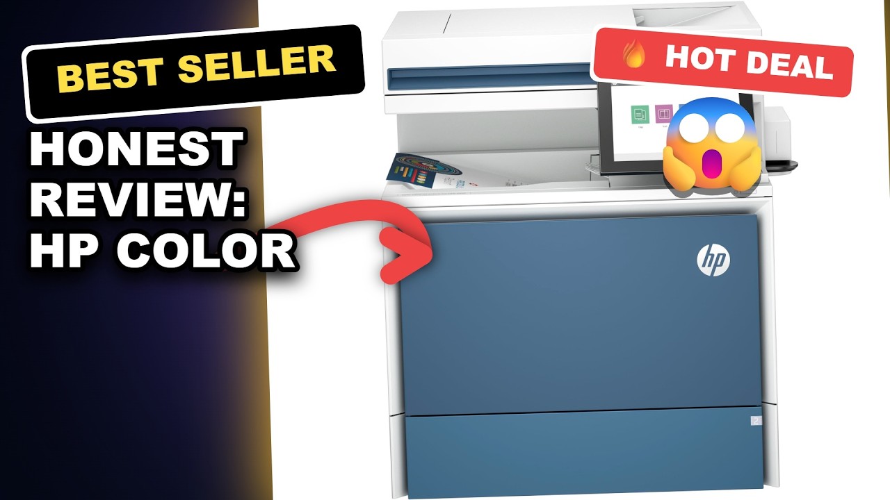 Honest Review: HP Color LaserJet Enterprise MFP 5800dn Printer for Business
