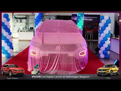 Glimpse of #SUVW Tiguan AllSpace & T-Roc | Volkswagen Belgaum