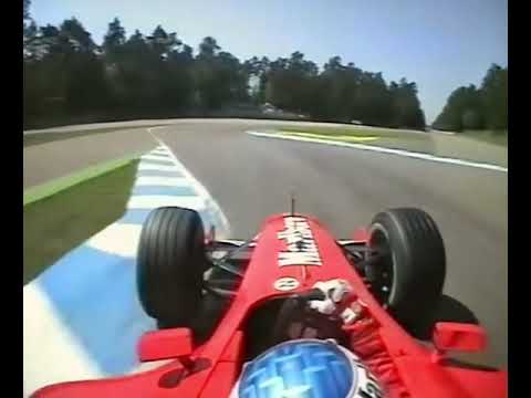 Experience the Thrills: Rubens Barrichello's Onboard  - 2001 Hockenheim Old Layout Qualifying Lap