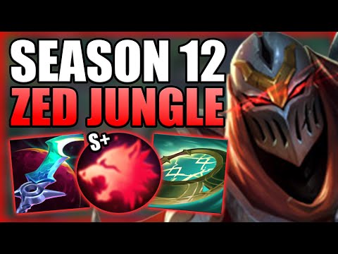 NEW ITEM MAKES ZED JUNGLE BEYOND BROKEN IN SEASON 12! - Best Build/Runes S+ Guide League of Legends