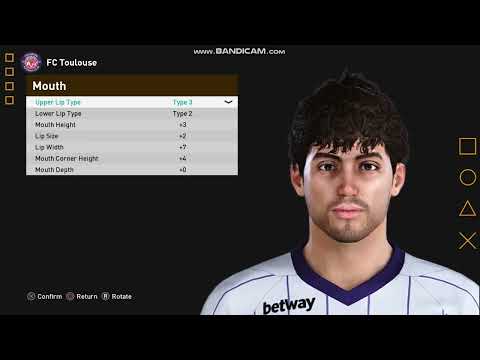 PES 2021 How to create Cesar Gelabert 🇪🇸 Toulouse summer transfer from Mirandes