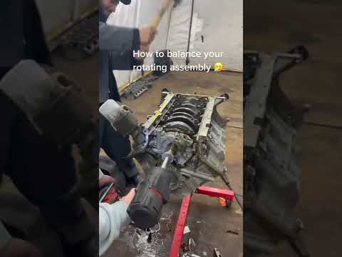 How to balance your rotating assembly 😂