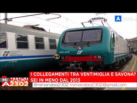 Mi Manda A2302 del 27 agosto - Sei treni Ventimiglia-Savona in meno