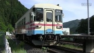 preview picture of video '樽見鉄道 ハイモ295-617 樽見駅 -2014.05.24-'