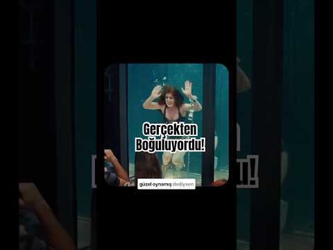 Rol Değildi, Gerçekten Boğuluyordu!