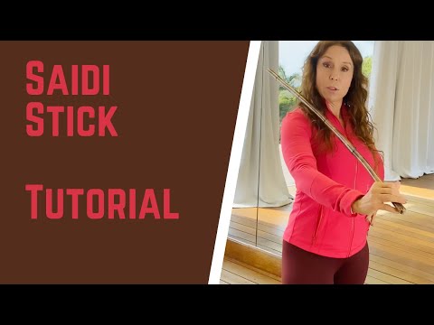 Jillina's Tutorial - how to use a Belly Dance Saidi Stick or Cane