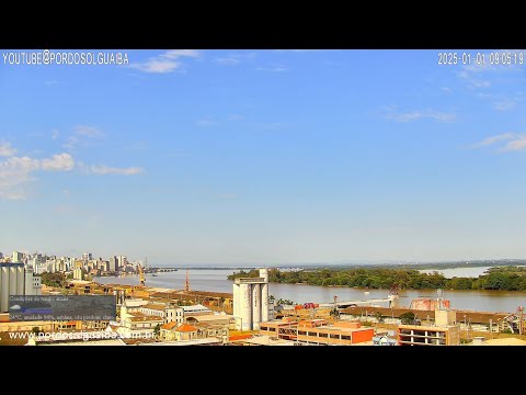 [LIVE] AO VIVO Porto Alegre POA / GUAÍBA - Lago Guaíba, Cidade e Movimentação Portuária MOVE NO CHAT