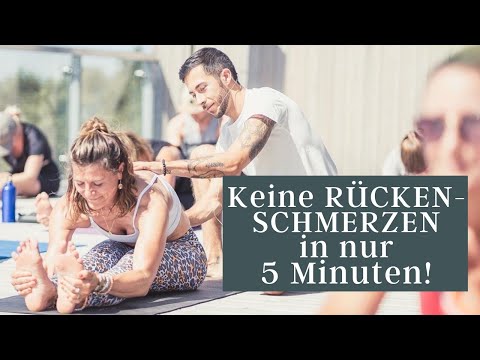 BACK PAIN? - 5 simple exercises explained in 5 minutes/ daily stretching for beginners
