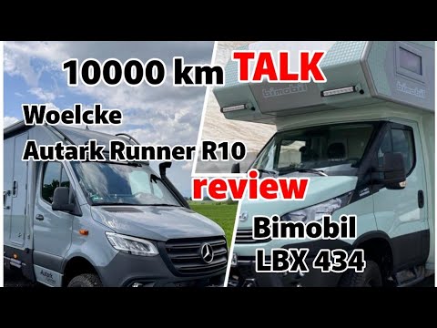 10000 km Talk - Woelcke Autark Runner R 10 vs. Bimobil LBX 434