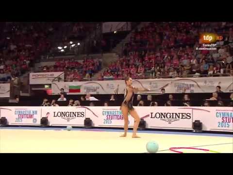 World Championships Stuttgart 2015 | AA Final | Katsiaryna Halkina Hoop