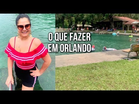 ORLANDO NÃO É SÓ A DISNEY! CONHEÇA AS PISCINAS DE ÁGUAS NATURAIS!