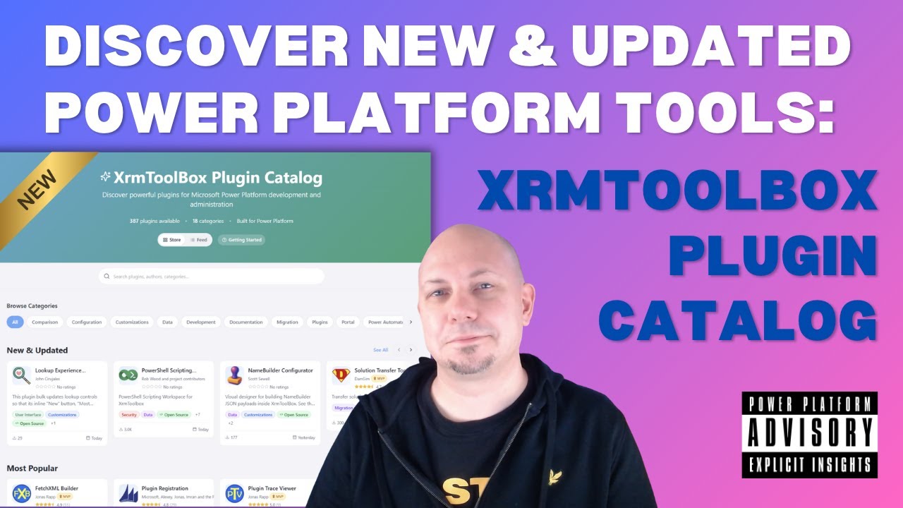 XrmToolBox Plugin Catalog: discover new and updated Power Platform tools