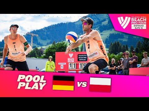 Ehlers/Wickler vs. Bryl/Łosiak - Pool Play Highlights | Gstaad 2024 #BeachProTour