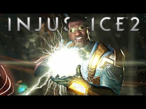 Injustice 2: Black Lightning FULL Super Move!!