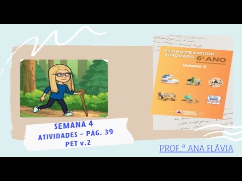 6º ANO EF -  Ciências : 4ª semana de atividades  -  PET volume 2