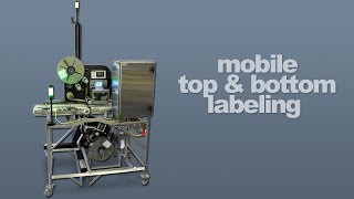 preview picture of video 'Top & Bottom Labeling Conveyor System'