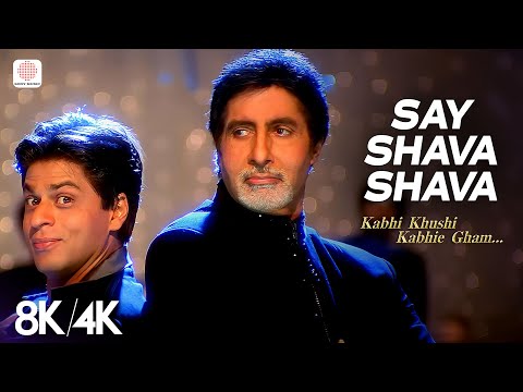 Say Shava Shava - 8K/4K Music Video | SRK, Kajol, Amitabh, Rani | K3G | Aadesh Shrivastava