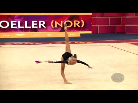 JUUL MOELLER Josephine (NOR) - 2019 Rhythmic Worlds, Baku (AZE) - Qualifications Clubs