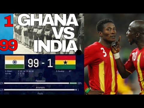 The Day India Beat Ghana 99 - 1 in Football