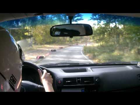 SMT 7 runda 2021 - Krzyk/Mrowiec On board Honda Civic OS 1 Kobieta w rally sprint