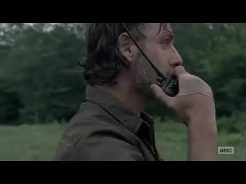 The Walking Dead 8x10 Ending Scene - Rick Tells Negan About Carl's Death
