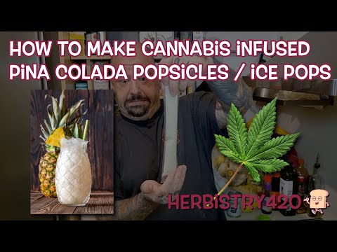 Weed Pina Colada Popsicles Recipe — 8 Easy Ice Pops