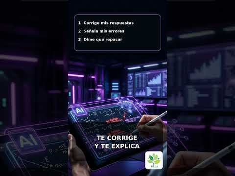 🚀 Crea un SIMULACRO de EBAU con IA en 3 minutos (y corrígelo al instante) #shorts