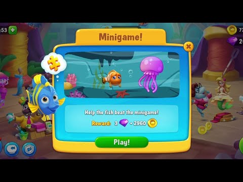 @Fishdom Win Strikes Level 6271 - Super Hard Level 6275, Minigame. Dreamland Level 6 Unlocked.