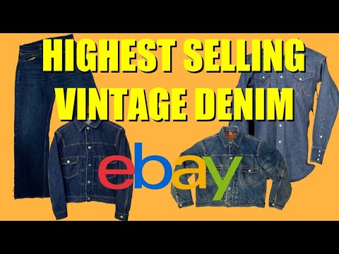 Heat Check: Highest Selling Vintage Denim On Ebay