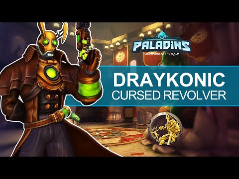 DrayKonic Androxus Pro Competitive l GRANDMASTER l CURSED REVOLVER l PALADINS GAMEPLAY
