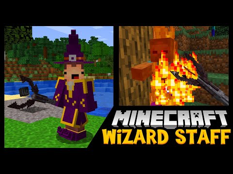 WAND for MINECRAFT |  Wizard Staff Mod