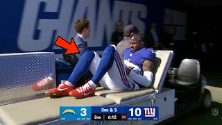 Malik Nabers Carted Off with Non Contact Knee Injury - Doctor Explains