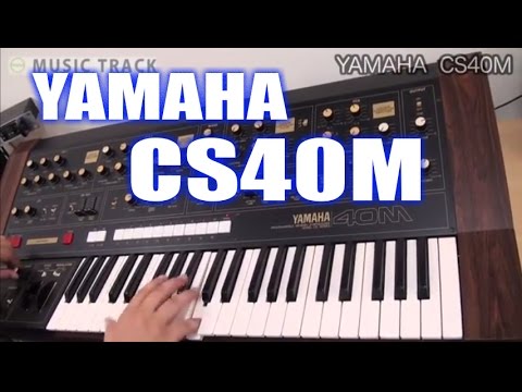 YAMAHA CS40M Demo&Review [English Captions]