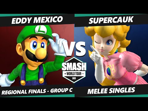 SWT CA RF Group C - Eddy Mexico (Luigi) Vs. SuperCuak (Peach) SSBM Melee Tournament